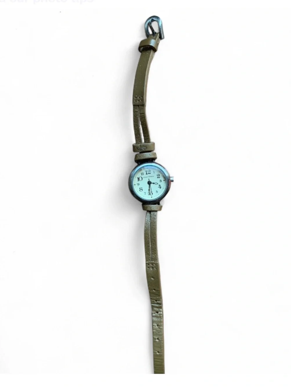 Vintage Tokyo Bay Brown Thin Skinny Watch